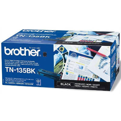 Toner Oryginalny Brother TN-135BK (TN135BK) (Czarny)