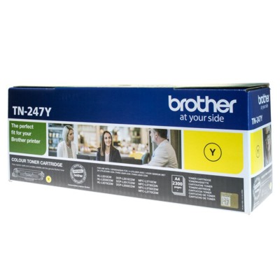 Toner Oryginalny Brother TN-247Y (TN-247Y) (Żółty)