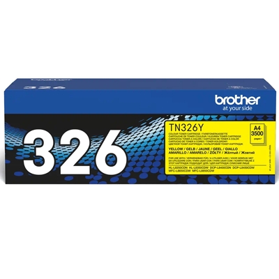 Toner Oryginalny Brother TN-326Y (TN326Y) (Żółty)