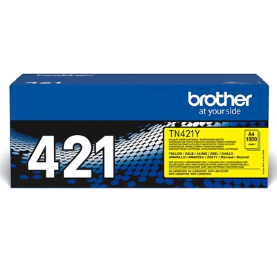 Toner Oryginalny Brother TN-421Y (TN-421Y) (Żółty)