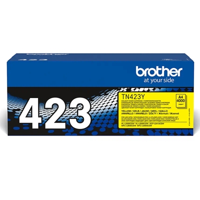 Toner Oryginalny Brother TN-423Y (TN-423Y) (Żółty)