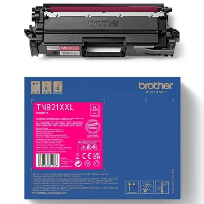 Toner Oryginalny Brother TN-821XXLM (TN821XXLM) (Purpurowy)